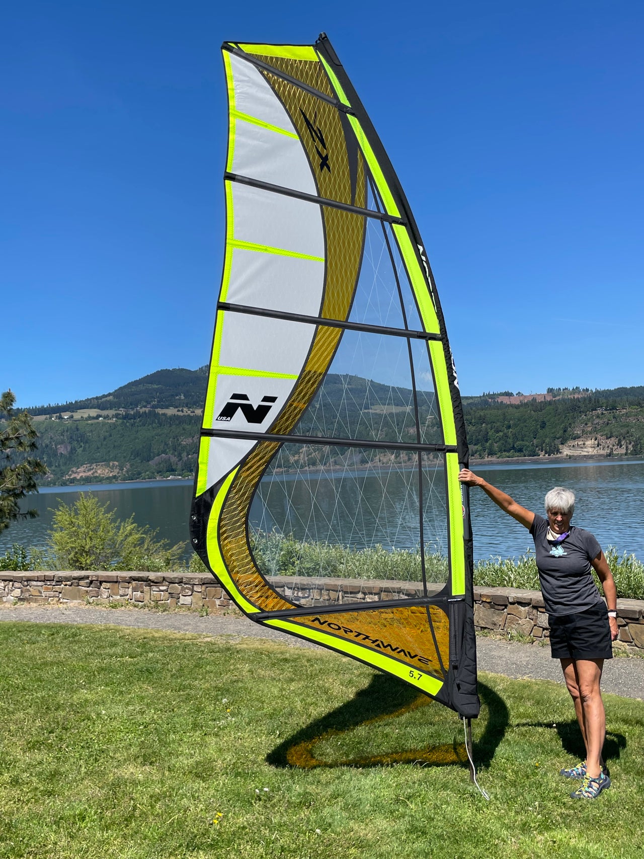 windsurfing, windsurfing gear, sails, windsurf sails Northwave Hood River